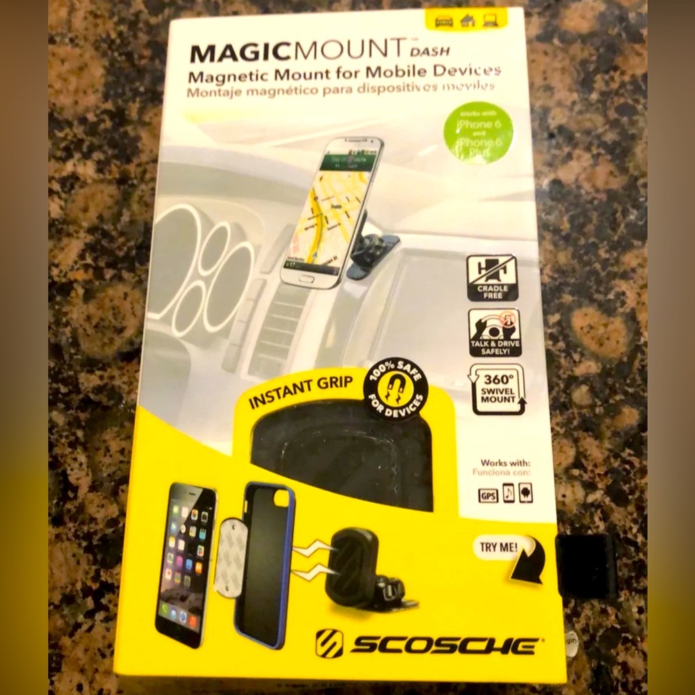 Scosche MagicMount-Dashboard Mount for Mobile, NEW!!!